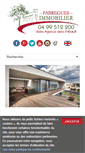 Mobile Screenshot of fabregues-immobilier.com